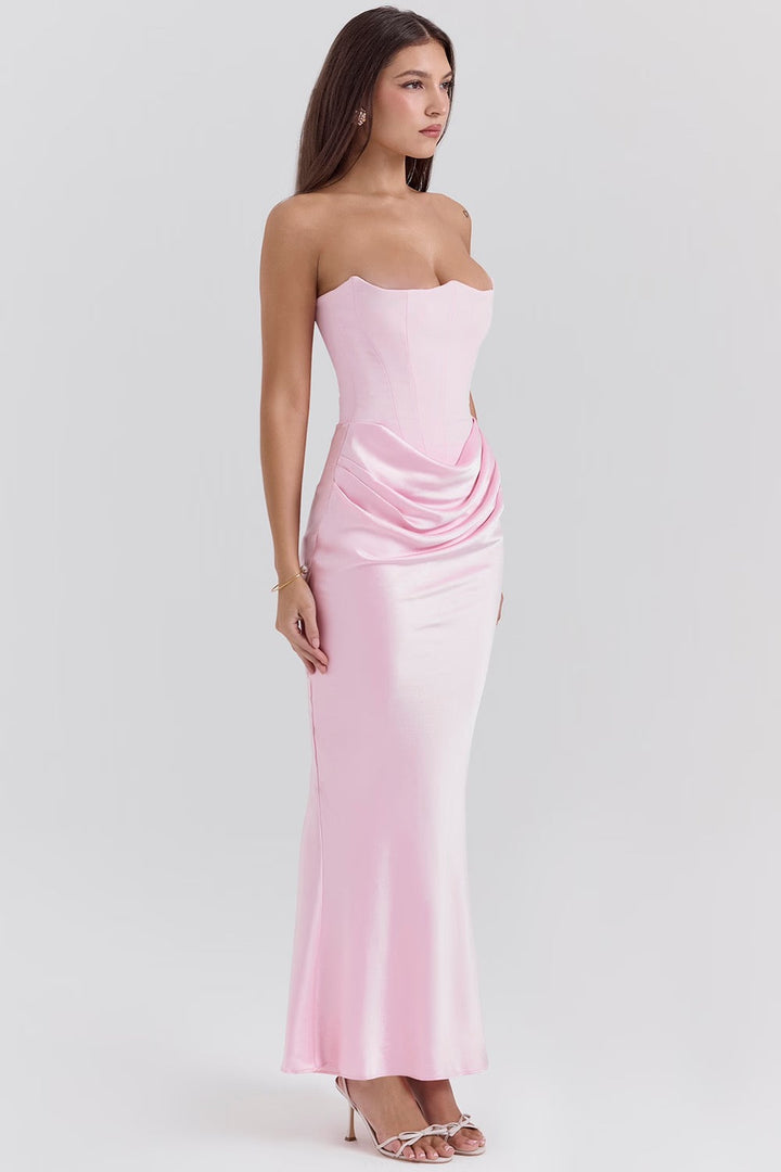 Lanie - Elegancka sukienka maxi