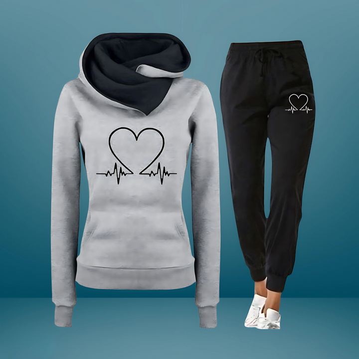 Josie - Stylowy Dres z Serduszkiem
