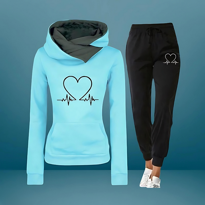 Josie - Stylowy Dres z Serduszkiem