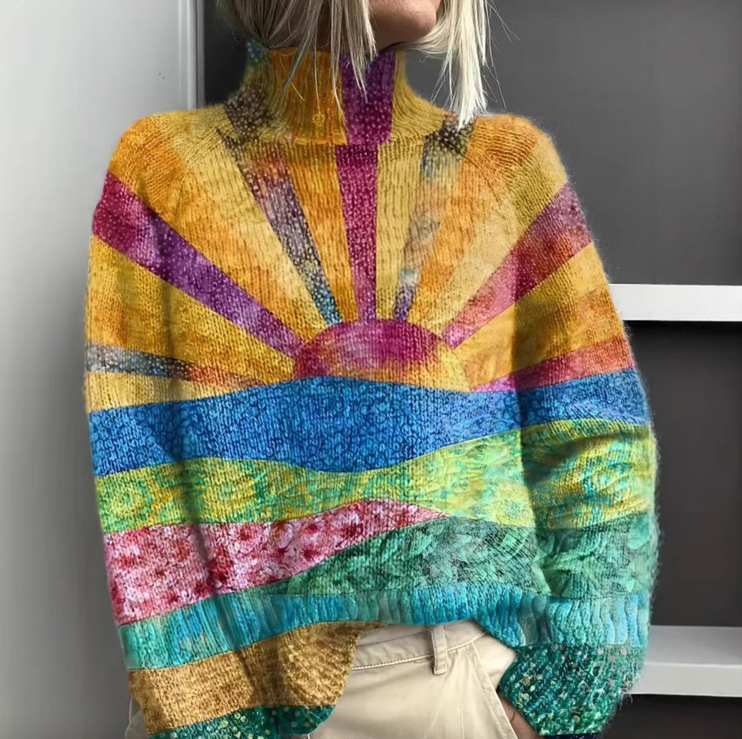 Natalia - Elegancki Sweter Golfowy