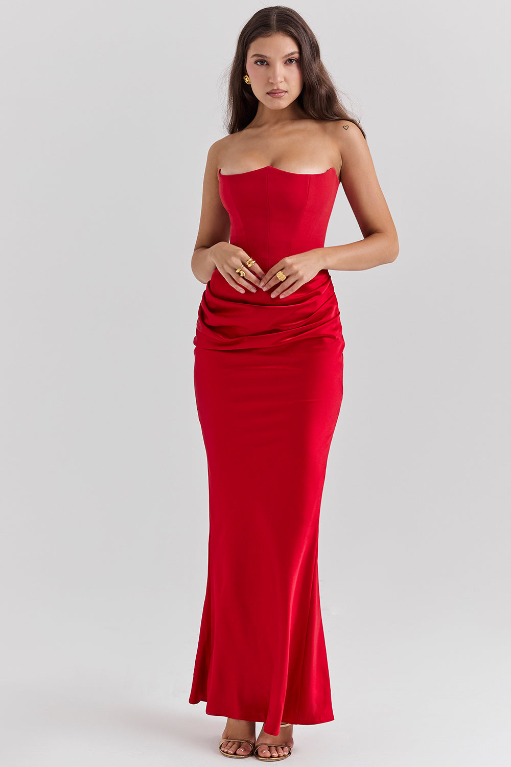 Lanie - Elegancka sukienka maxi