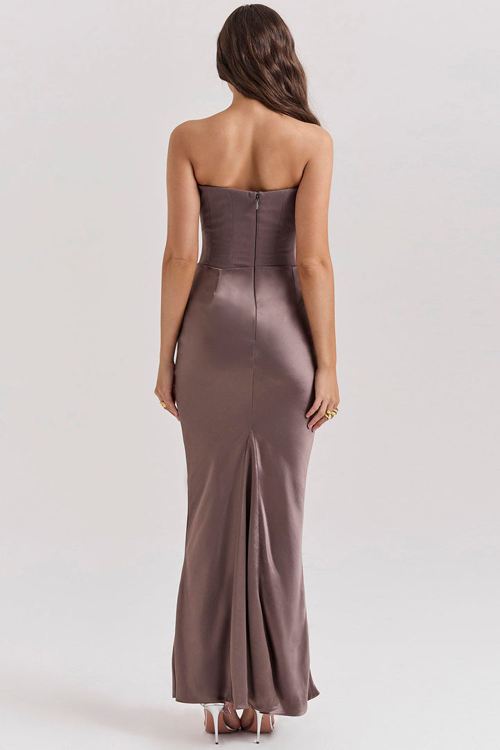 Lanie - Elegancka sukienka maxi